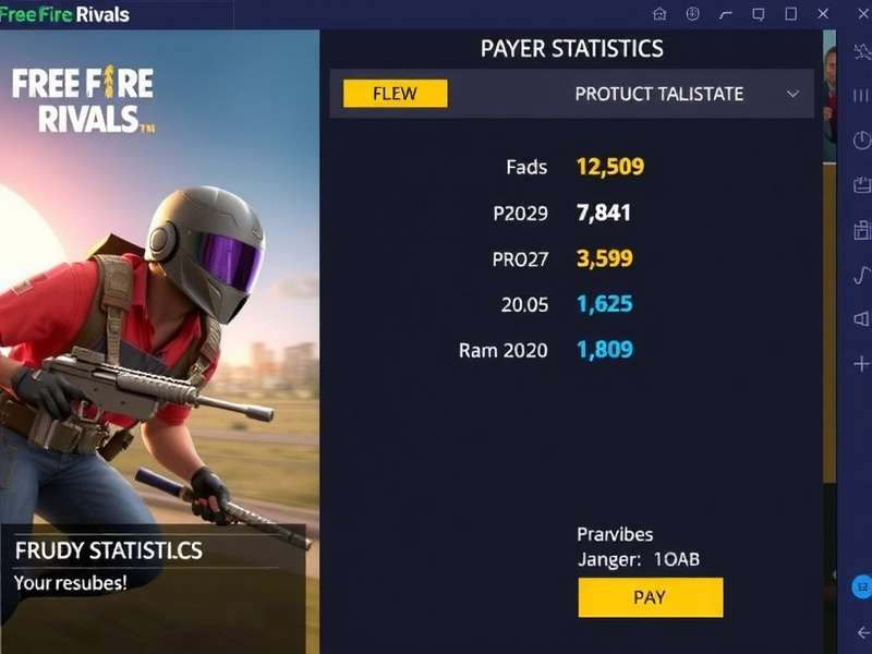 Free Fire Rivals Player Statistics in India
